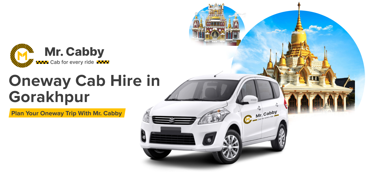 Book Oneway cab hire in Gorakhpur